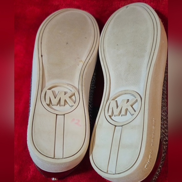 Michael Kors Silver Sparkly Women's Sneakers - Size 10 - Picture 10 of 10